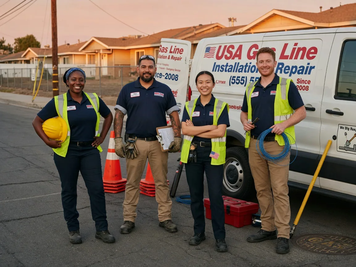Gas Line Installation company in Jasper, OH